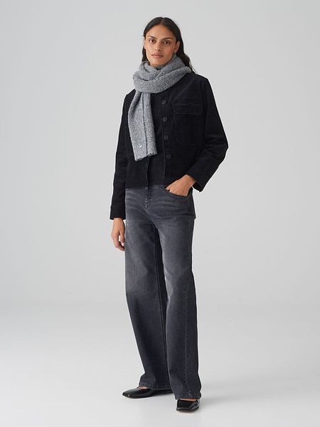 OPUS Szal w kolorze szarym - 168 x 30 cm rozmiar: onesize. Szare szaliki i kominy Opus, bez wzorów, z materiału. Za 122.38 zł.