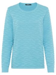 Olsen Sweter w kolorze niebieskim rozmiar: 42. Niebieskie swetry Olsen, bez wzorów, bez ramiączek. Za 86.99 zł.