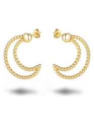 Les Favorites Pozłacane kolczyki-wkrętki rozmiar: onesize. Żółte kolczyki Les Favorites, pozłacane. Za 95.99 zł.