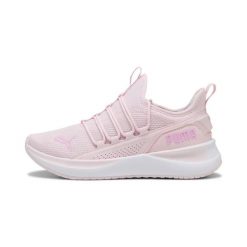 Damskie buty do biegania Puma Softride Carson Fresh. Czerwone buty do biegania Puma, bez wzorów, z gumy, bez zapięcia, do biegania. Za 273.00 zł.