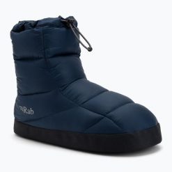 Kapcie Rab Cirrus Hut Boot. Niebieskie kapcie RAB, bez wzorów. Za 249.99 zł.