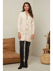 Soft Cashmere Kardigan w kolorze beżowym rozmiar: 38/40. Brązowe swetry Soft Cashmere, bez wzorów, z kaszmiru, bez ramiączek. Za 104.99 zł.