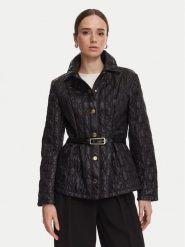 Marciano Guess Kurtka przejściowa G6YL07 W3161 Czarny Regular Fit. Czarne kurtki Marciano Guess, z aplikacjami, z syntetyku, bez kaptura. Za 989.99 zł.