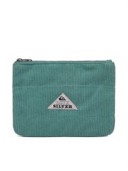 Quiksilver Kosmetyczka The Winter Cord EQWBP03008 Turkusowy. Niebieskie torebki klasyczne Quiksilver, bez wzorów, z materiału, bez dodatków. Za 79.99 zł.