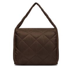 Torebka Roxy. Brązowe shopper bag Roxy, bez wzorów, bez dodatków. Za 79.99 zł.