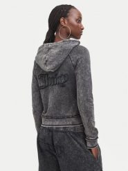 Juicy Couture Bluza JCWAS226320 Czarny Regular Fit. Czarne bluzy Juicy Couture, xl, bez wzorów, z bawełny, bez ramiączek, bez kaptura. Za 359.99 zł.