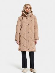 Didriksons Kurtka puchowa Torun 504377 Beżowy Relaxed Fit. Brązowe kurtki Didriksons, na zimę, bez wzorów, z puchu, bez kaptura. Za 869.99 zł.