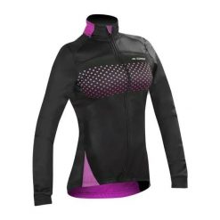 Damska kurtka wodoodporna typu full zip Gist Hiver Pois. Fioletowe kurtki GIST, na jesień, m, bez wzorów, z jersey, bez kaptura. Za 381.00 zł.