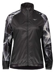 Mizuno Kurtka "Aero" w kolorze czarnym do biegania rozmiar: XL. Czarne kurtki do biegania Mizuno, xl, bez wzorów, bez kaptura, do biegania. Za 149.66 zł.