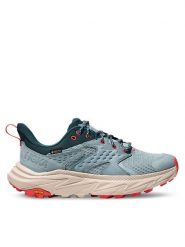 Hoka Trekkingi Anacapa 2 Low Gtx 1142830F Błękitny. Niebieskie buty trekkingowe HOKA, z materiału, bez zapięcia. Za 789.99 zł.
