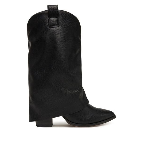 Botki Call It Spring. Czarne botki Call it Spring, bez wzorów, bez obcasa, na słupku, bez zapięcia. Za 299.99 zł.