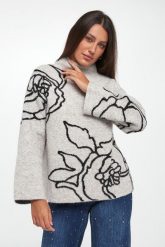 Sweter damski z wełną JOSEPH RIBKOFF. Swetry Joseph Ribkoff, s, bez wzorów, z wełny, bez ramiączek. Za 899.00 zł.