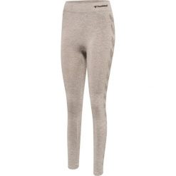 Damskie legginsy mid-rise Hummel CI. Szare legginsy Hummel, bez wzorów, z dzianiny, eleganckie. Za 214.50 zł.