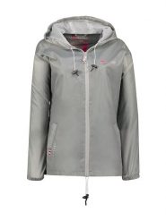 Geographical Norway Kurtka przejściowa "Boat" w kolorze szarym rozmiar: XL. Szare kurtki Geographical Norway, xl, bez wzorów, bez kaptura. Za 101.23 zł.