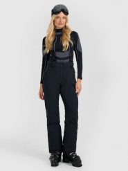 4F Spodnie narciarskie membrana 5000 damskie - czarne S. Czarne spodnie narciarskie 4f, bez wzorów, narciarskie. Za 299.99 zł.