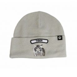 Czapka zimowa beanie Goorin Bros. Soft Rock Tiger 107-1798-SIL. Szare czapki zimowe Goorin Bros, bez wzorów, rockowe. Za 169.00 zł.