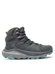 Hoka Trekkingi Kaha 2 GTX GORE-TEX 1123156 Szary. Szare buty trekkingowe HOKA, z gore-texu, bez zapięcia. Za 819.99 zł.
