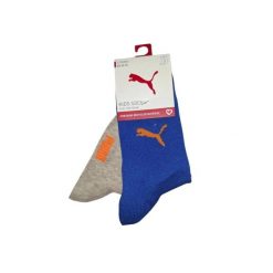 Puma Skarpety Easy Rider Junior 2-Pack 93837606. Skarpetki Puma, bez wzorów, z materiału. Za 50.25 zł.