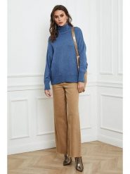 Joséfine Sweter "Vinicius" w kolorze niebieskim rozmiar: XL. Niebieskie swetry Joséfine, xl, bez wzorów, z kaszmiru, bez ramiączek. Za 208.99 zł.