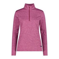 Damski sweter z golfem z jerseyu CMP. Fioletowe swetry CMP, bez wzorów, z jersey, sportowe, bez ramiączek. Za 308.00 zł.
