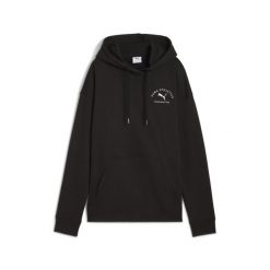 Damska bluza z kapturem PUMA Class o luźnym kroju PUMA Black. Czarne bluzy Puma, bez wzorów, z kapturem, do biegania. Za 269.00 zł.