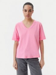 Liu Jo Sport T-Shirt q-roa-35247 Kolorowy Regular Fit. Czerwone t-shirty sportowe Liu Jo Sport, s, bez wzorów, z bawełny, bez ramiączek. Za 259.99 zł.