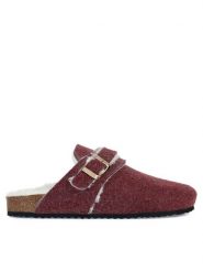 Geox Kapcie D Brionia D36LSB 000NY C7357 Bordowy. Czerwone kapcie Geox, bez wzorów, z materiału. Za 379.99 zł.
