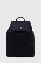 Tommy Hilfiger plecak damski kolor granatowy duży gładki. Niebieskie plecaki Tommy Hilfiger, bez wzorów, do ręki, bez dodatków. Za 579.99 zł.
