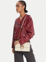 PINKO Torebka Love One Classic ST.CL Al 25-26 PLTT 105857 A0F1 Biały. Białe listonoszki Pinko, bez wzorów, ze skóry, bez dodatków. Za 1,289.00 zł.