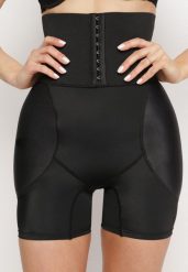 Czarna Bielizna Modelująca z Gorsetem Natinell. Czarna bielizna modelująca Born2be, bez wzorów, z podwyższonym stanem. W wyprzedaży za 76.49 zł.