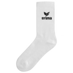 Skarpety sportowe Erima 3 sztuki w kolorze białym. Białe skarpetki sportowe Erima, bez wzorów, z tkaniny. Za 98.50 zł.