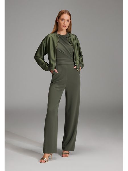 SWING Kurtka w kolorze khaki rozmiar: 42. Brązowe kurtki Swing, bez wzorów, bez kaptura. Za 235.50 zł.