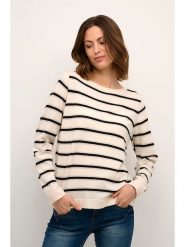 Cream Sweter w kolorze kremowo-czarnym rozmiar: S. Brązowe swetry Cream, s, bez wzorów, bez ramiączek. Za 66.00 zł.