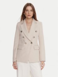 Maryley Marynarka 25IB139/43LA Beżowy Regular Fit. Brązowe marynarki i żakiety Maryley, l, bez wzorów, z syntetyku, bez ramiączek. Za 399.99 zł.