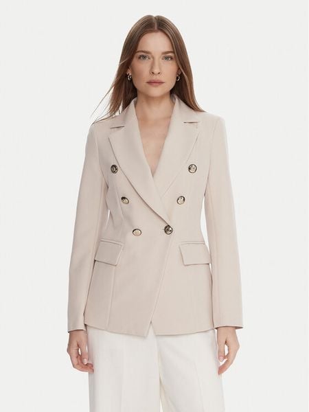 Maryley Marynarka 25IB139/43LA Beżowy Regular Fit. Brązowe marynarki i żakiety Maryley, l, bez wzorów, z syntetyku, bez ramiączek. Za 399.99 zł.