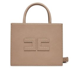 Torebka Elisabetta Franchi. Brązowe torebki klasyczne Elisabetta Franchi, bez wzorów, klasyczne, bez dodatków. Za 1,789.00 zł.