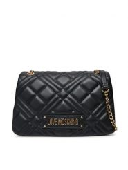 LOVE MOSCHINO Torebka JC4153PP0MLA0000 Czarny. Czarne torebki klasyczne Love Moschino, bez wzorów, ze skóry, bez dodatków. Za 649.99 zł.