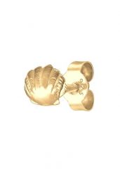 Elli Damskie kolczyki sztyfty Shell Beach Single Piece ze srebra próby 925 Sterling Silver Kolczyki 1 ct. Szare kolczyki Elli, srebrne. Za 143.99 zł.