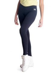 Legginsy miękki na trening na siłownia. Czarne legginsy LEONE 1947 APPAREL, bez wzorów. Za 63.11 zł.