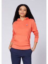 Polo Sylt Bluza w kolorze pomarańczowym rozmiar: L. Pomarańczowe bluzy z kapturem Polo Sylt, l, bez wzorów, z bawełny, z kapturem. Za 104.64 zł.