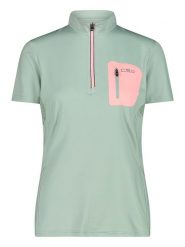 CMP Koszulka kolarska w kolorze zielonym rozmiar: 38. Zielone t-shirty sportowe CMP, bez wzorów, z materiału, bez ramiączek, rowerowe. Za 111.61 zł.