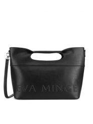 Eva Minge Torebka TYL00514 Czarny. Czarne torebki klasyczne Eva Minge, bez wzorów, z tworzywa sztucznego, bez dodatków. Za 369.99 zł.