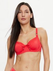 Dorina Góra od bikini Fiji DCBK0008MI010 Czerwony. Czerwone bikini Dorina, bez wzorów, z syntetyku. Za 69.99 zł.