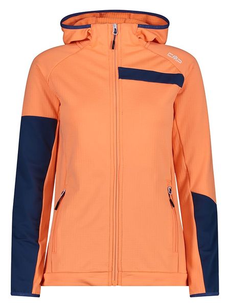 CMP Kurtka polarowa w kolorze pomarańczowym rozmiar: 46. Pomarańczowe kurtki CMP, bez wzorów, z materiału, bez kaptura. Za 131.12 zł.