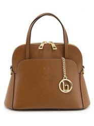 Lia Biassoni Skórzana torebka "Bozzone" w kolorze jasnobrązowym - 28 x 17 x 11 cm rozmiar: onesize. Brązowe torebki klasyczne Lia Biassoni, bez wzorów, z materiału, przez ramię, bez dodatków. Za 252.99 zł.