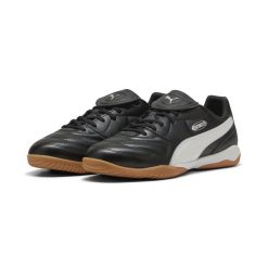 Buty piłkarskie unisex KING LIGA IT PUMA. Białe buty do biegania Puma, bez wzorów, bez zapięcia, do biegania. Za 429.00 zł.