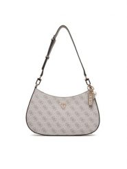 Guess Torebka Noelle II HWBG96 72180 Beżowy. Brązowe torebki klasyczne Guess, z aplikacjami, ze skóry, bez dodatków. Za 419.99 zł.