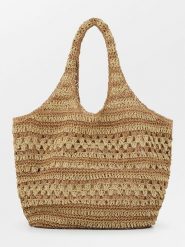 Becksöndergaard Shopper bag w kolorze jasnobrązowym - 36 x 60 cm rozmiar: onesize. Brązowe shopper bag Becksöndergaard, bez wzorów, z materiału, bez dodatków. Za 165.99 zł.