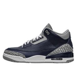 Buty do chodzenia dla dorosłych Air Jordan 3 Retro Georgetown. Niebieskie buty sportowe lifestyle Jordan, bez wzorów, retro, bez zapięcia. W wyprzedaży za 1,792.30 zł.