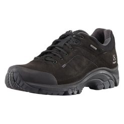 Damskie buty trekkingowe Haglöfs Ridge GTX Low. Czarne buty trekkingowe Haglöfs, bez zapięcia. Za 763.05 zł.